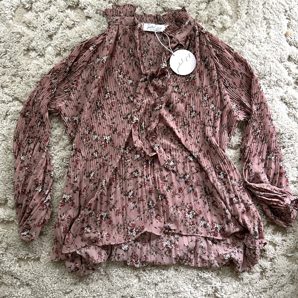NWT Petal & Pup Blouse S/M